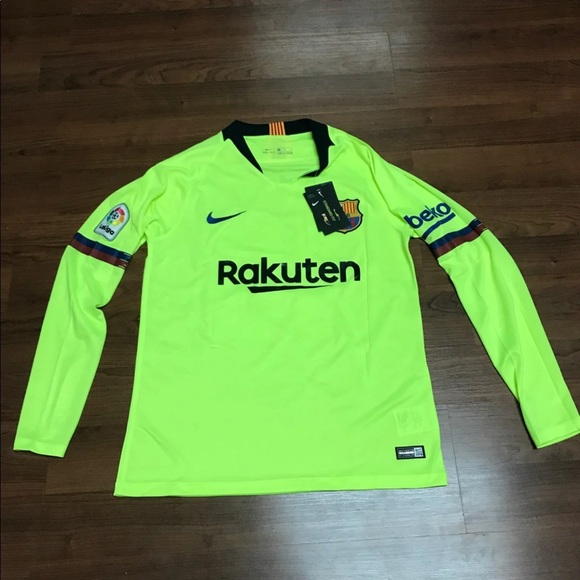 fc barcelona long sleeve jersey